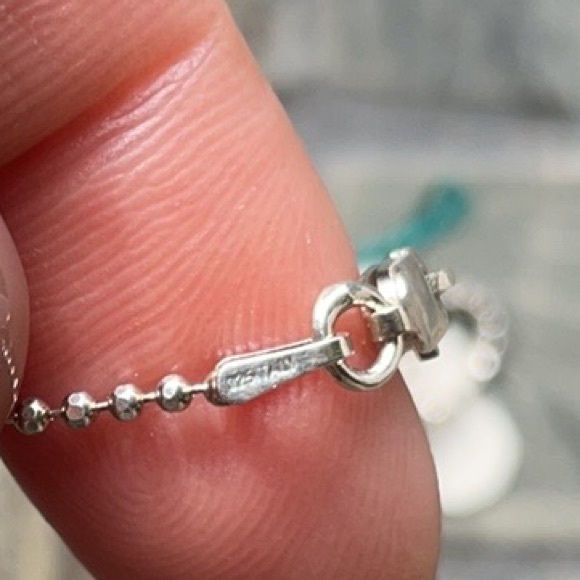 Ruby/CZ Stones Sterling Silver Necklace ER Set - Picture 12 of 15